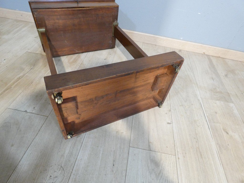 Mahogany And Mahogany-veneered Coffee Table, Empire-restoration Period, Early 19th Century-photo-6