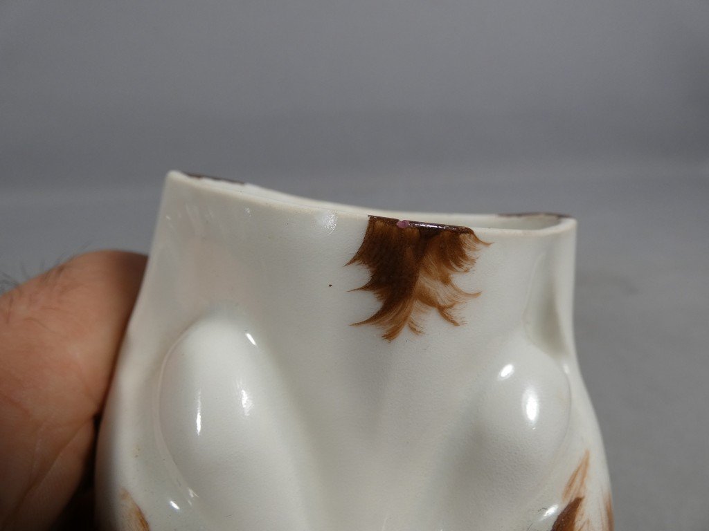 Édouard-Marcel Sandoz – Pot à tabac « Petit singe » en porcelaine de Limoges –Théodore Haviland-photo-5