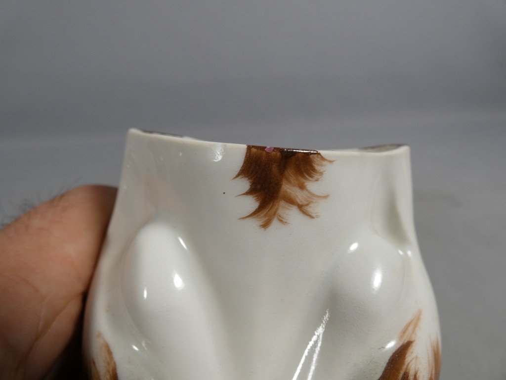 Édouard-Marcel Sandoz – Pot à tabac « Petit singe » en porcelaine de Limoges –Théodore Haviland-photo-6