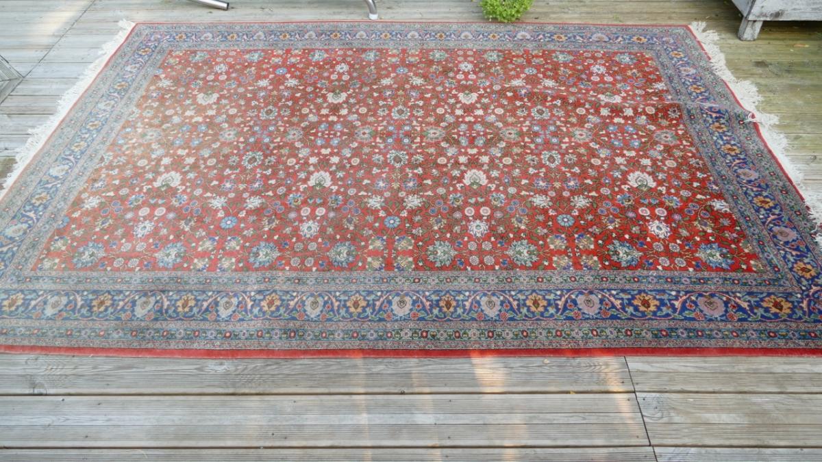 Large Hereke Rug, 295 * 209 Cm, Turkish Handmade Wool Rug-photo-3