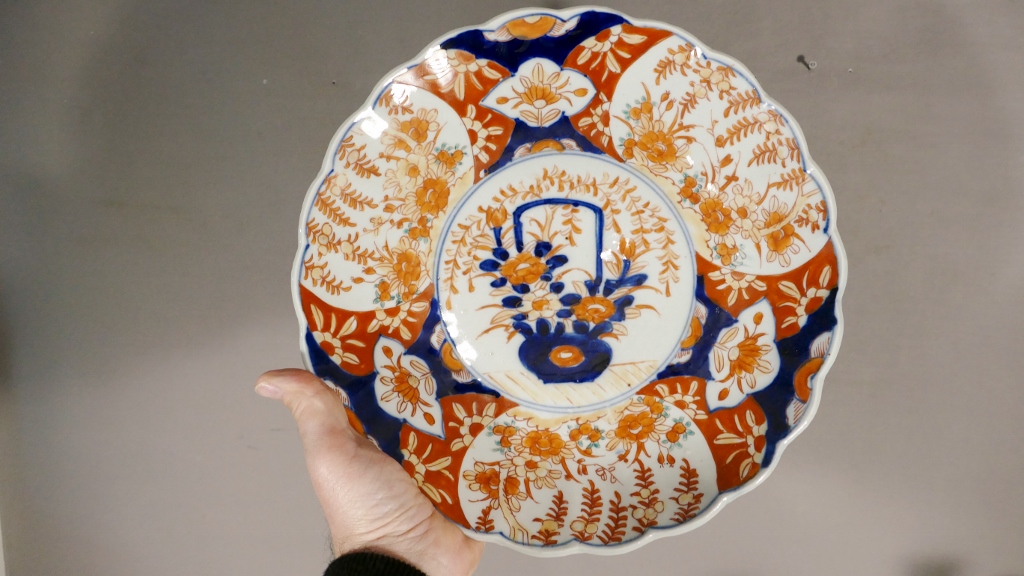 Porcelain Dish Imari, Japan, XIX-photo-2