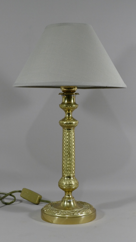 Restoration Period Lamp Gilt Bronze Gilt, Early XIX