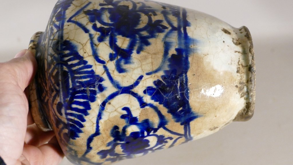 Ceramic Vase Middle East, Persia, Late XVIII èmen Period Early XIX Th-photo-4