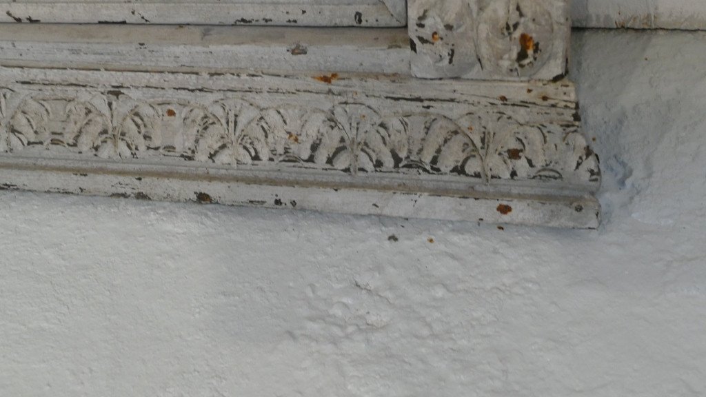 Flemish Closet Front, Patinated Carved Oak, Decorated With Angels, Mermaid And Indians, XVII-photo-5