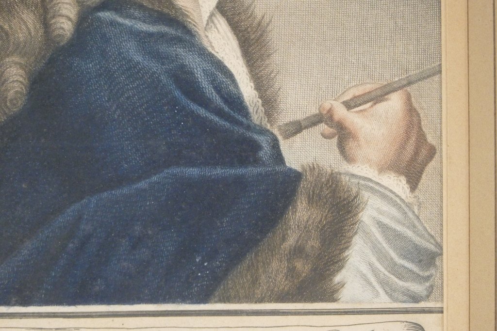 Paire De Gravures XVIII ème, Portraits Des Peintres Nicoletto Et Sofonisba Anguissola-photo-2