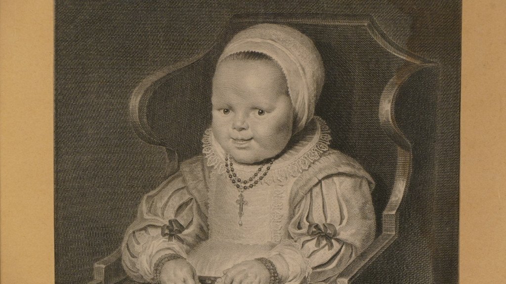 Le Portrait Du Fils De Paul Rubens, Gravure Par Salvador En 1762, XVIII ème Siècle-photo-3