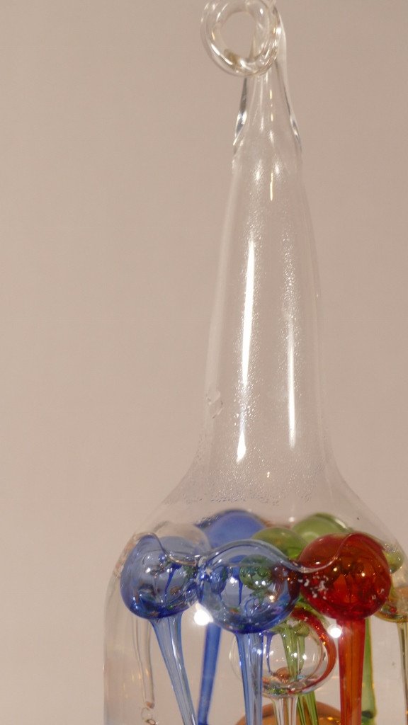 Ludion, Glass Bottle With Floating Spun Glass Figures, XIXth Time-photo-5