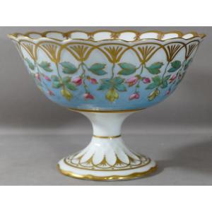Hand Painted Porcelain Flower Cup, Limoges 1969