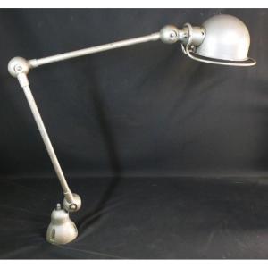 Jielde, Lampe Vintage De Bureau Industriel En Métal, époque Vers 1960