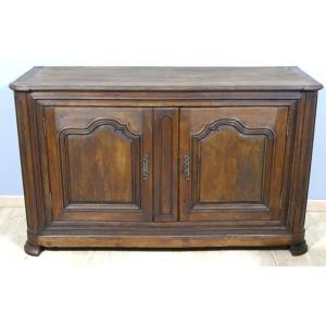 Large Woodwork Or Hunting Buffet In Louis XIV Style Walnut, Late 18th Century