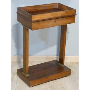 Mahogany And Mahogany-veneered Coffee Table, Empire-restoration Period, Early 19th Century