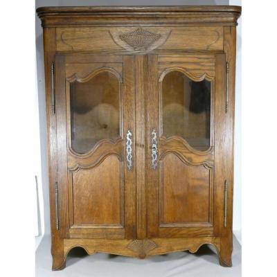 Louis XV Style Miniature Showcase Cabinet, H 96.5 Cm