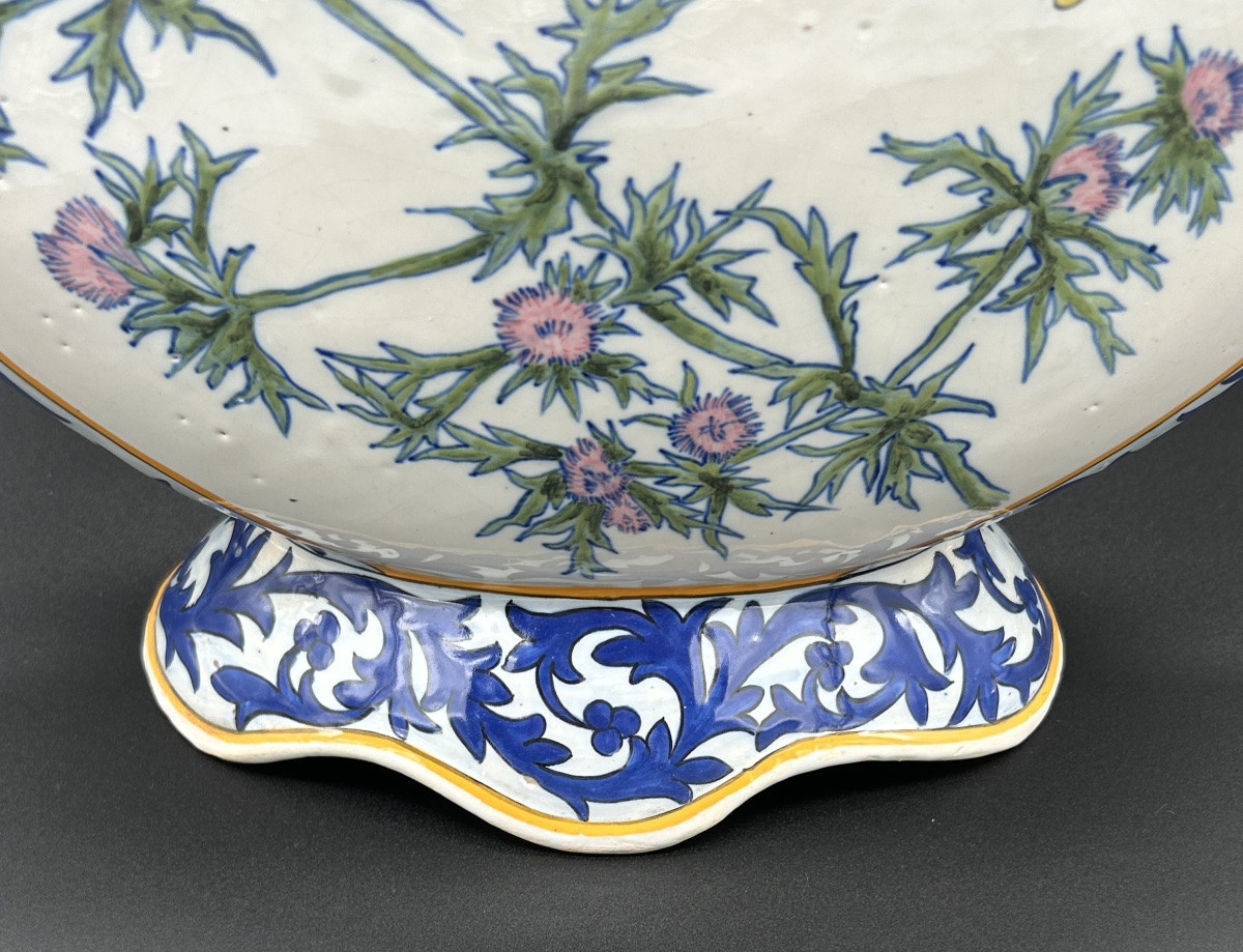 Vase HR Quimper d’après Deyrolle-photo-4