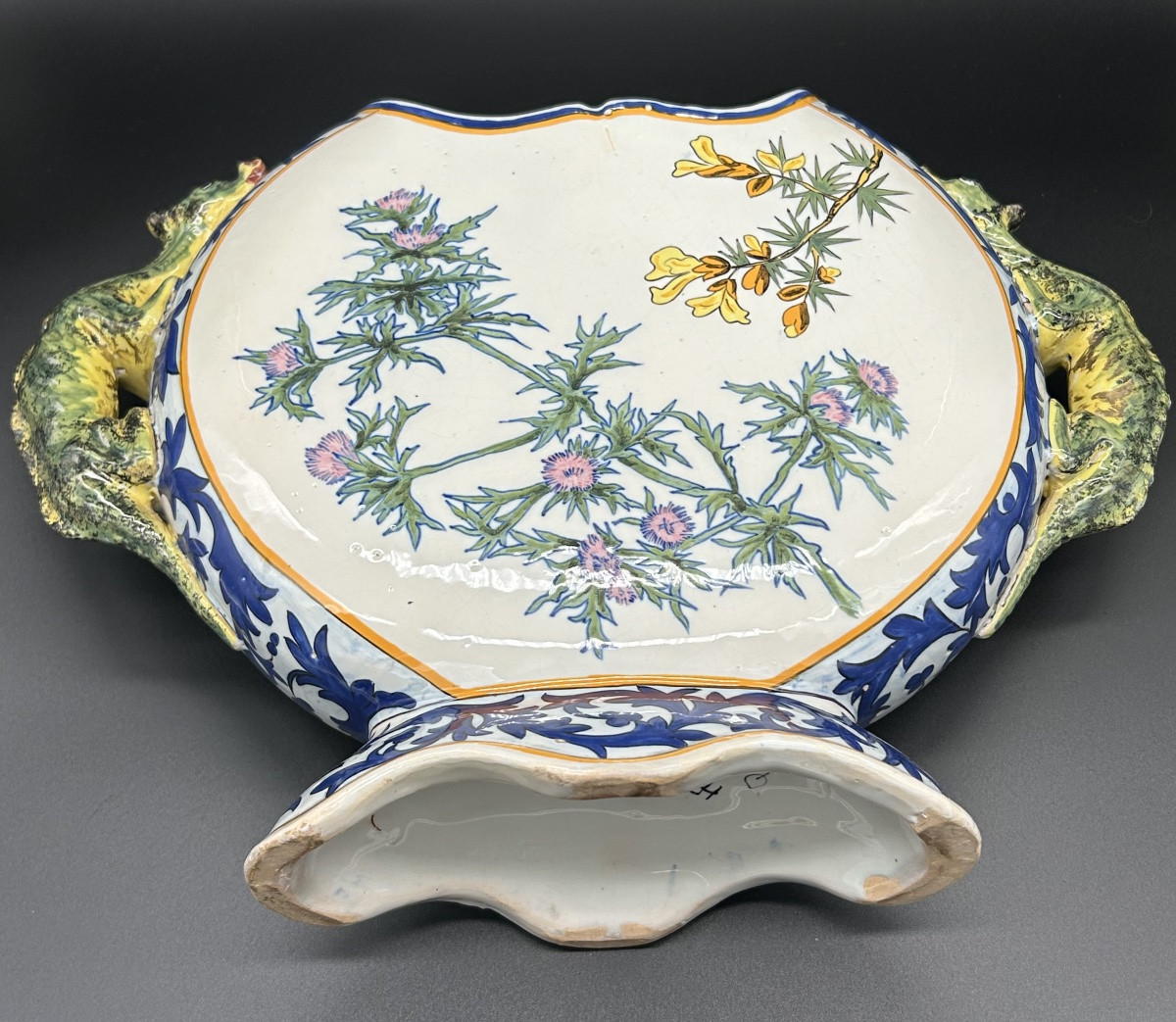 Vase HR Quimper d’après Deyrolle-photo-7