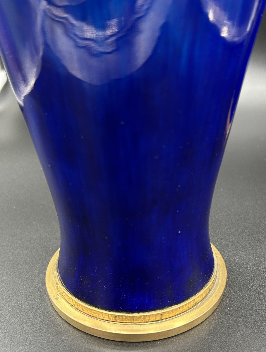 Pair Of Sèvres Vases By Paul Millet -photo-7