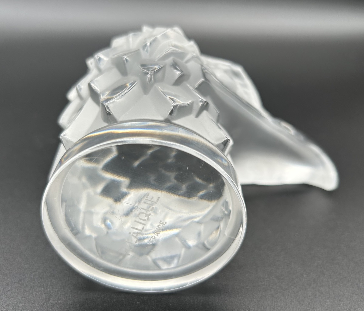 Presse papiers tête d’aigle René Lalique-photo-2