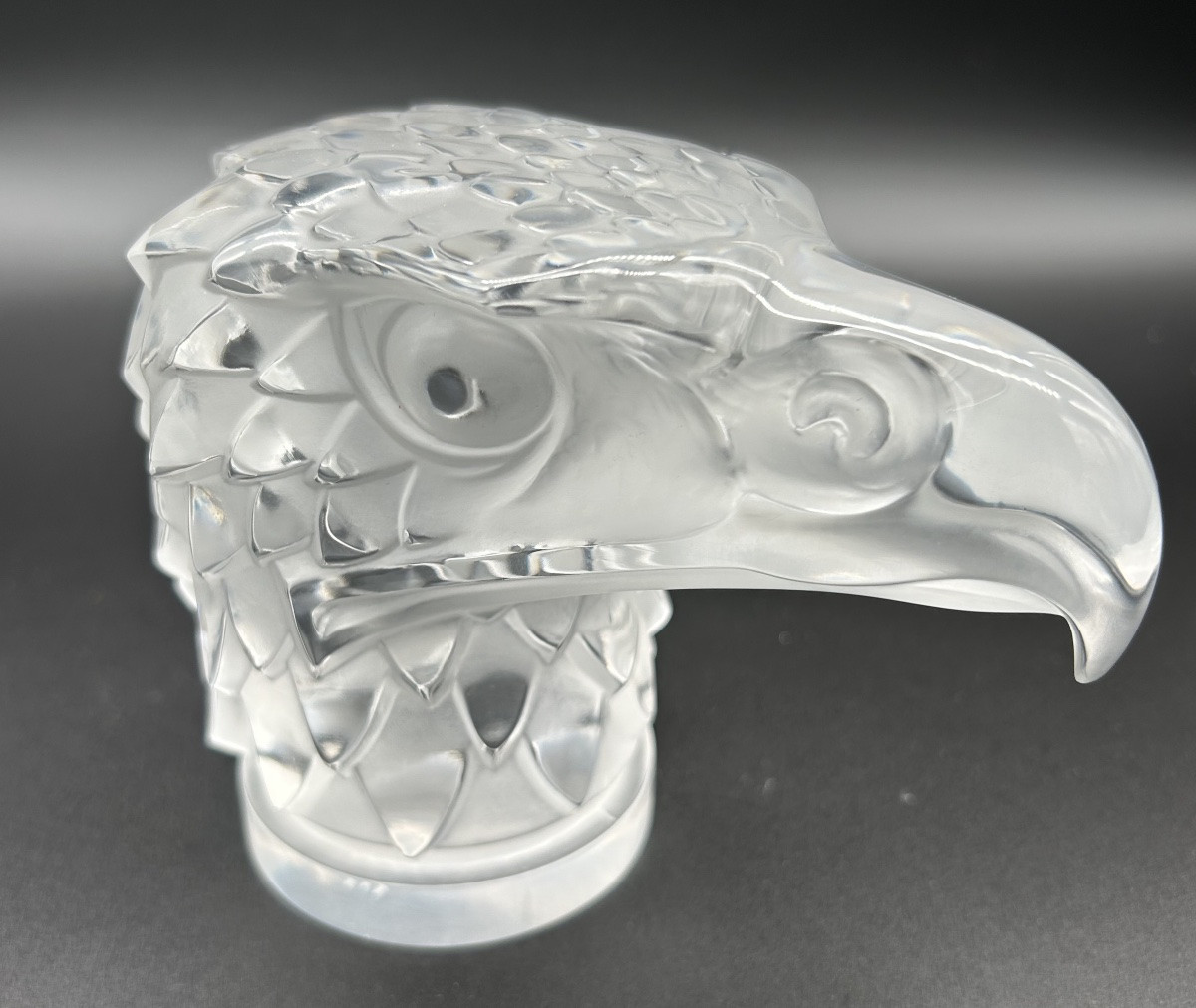 Presse papiers tête d’aigle René Lalique-photo-6