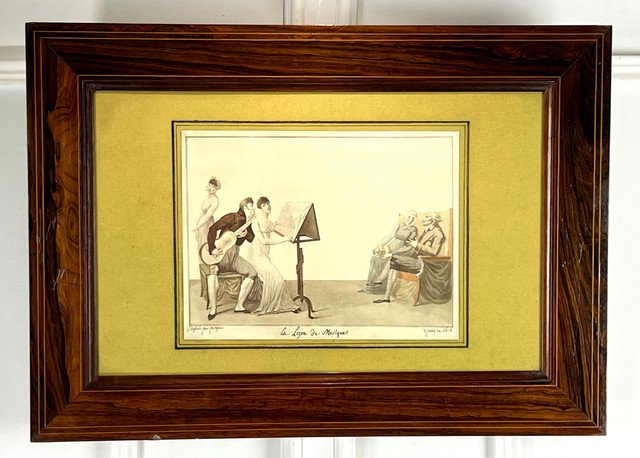 18th Century Drawing / Watercolor By Pierre Pasquier 1731-1806-photo-5