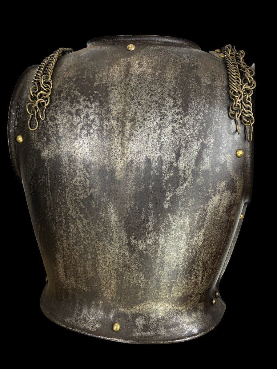 Cuirassier Breastplate In Sheet Iron / Manufure d'Armes De Chatlt 1831-photo-4