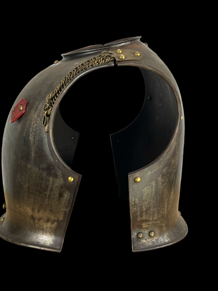 Cuirassier Breastplate In Sheet Iron / Manufure d'Armes De Chatlt 1831-photo-1