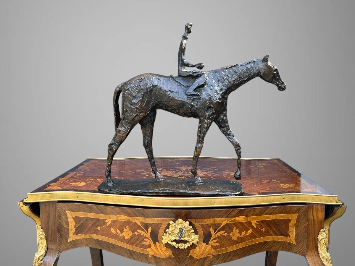 Sculpture XX E En Bronze Signé De Louis Leygue N° 7/8 Cachet Fondeur Susse Paris-photo-6