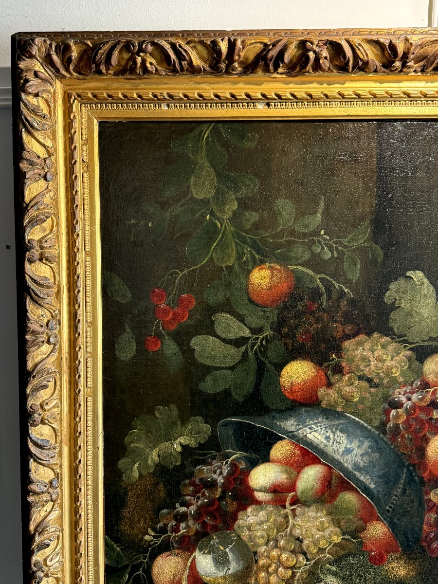 Painting/italian School Circa 1700 Follower Of Antonio Gianlisi "oil On Canvas"-photo-1