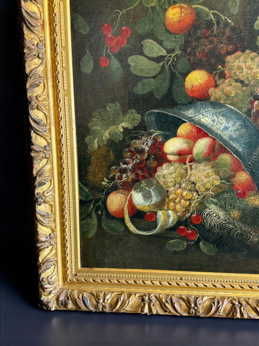 Painting/italian School Circa 1700 Follower Of Antonio Gianlisi "oil On Canvas"-photo-5