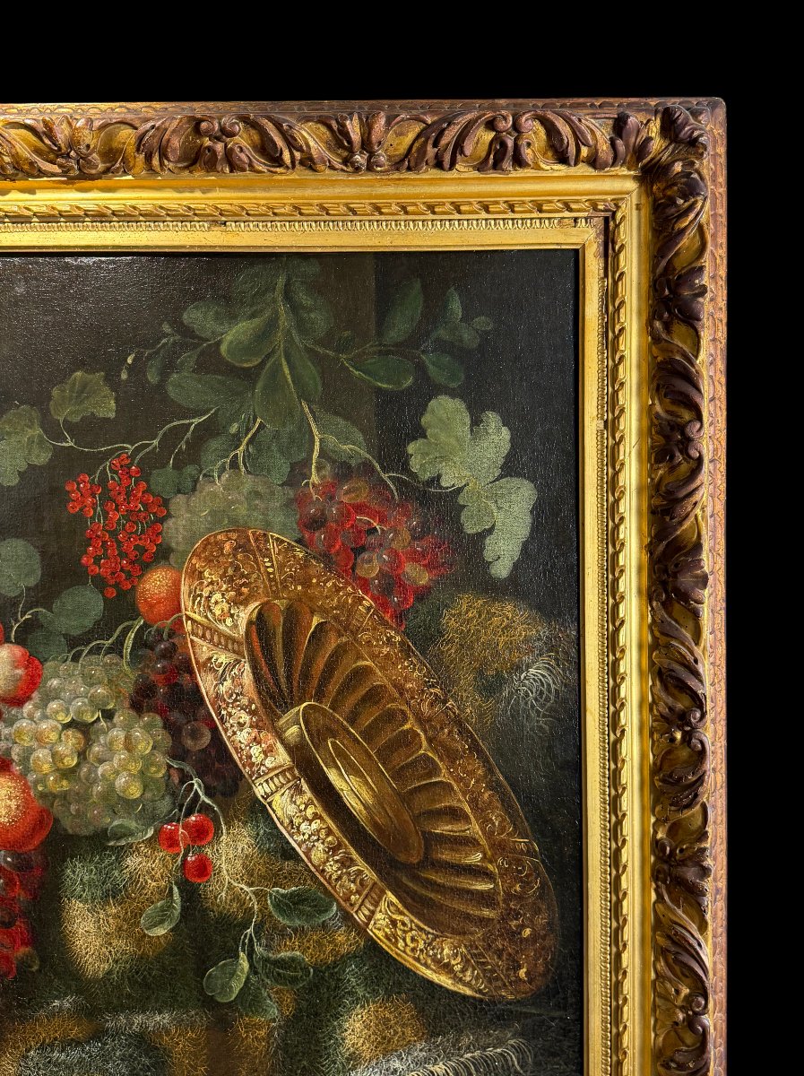 Painting/italian School Circa 1700 Follower Of Antonio Gianlisi "oil On Canvas"-photo-8