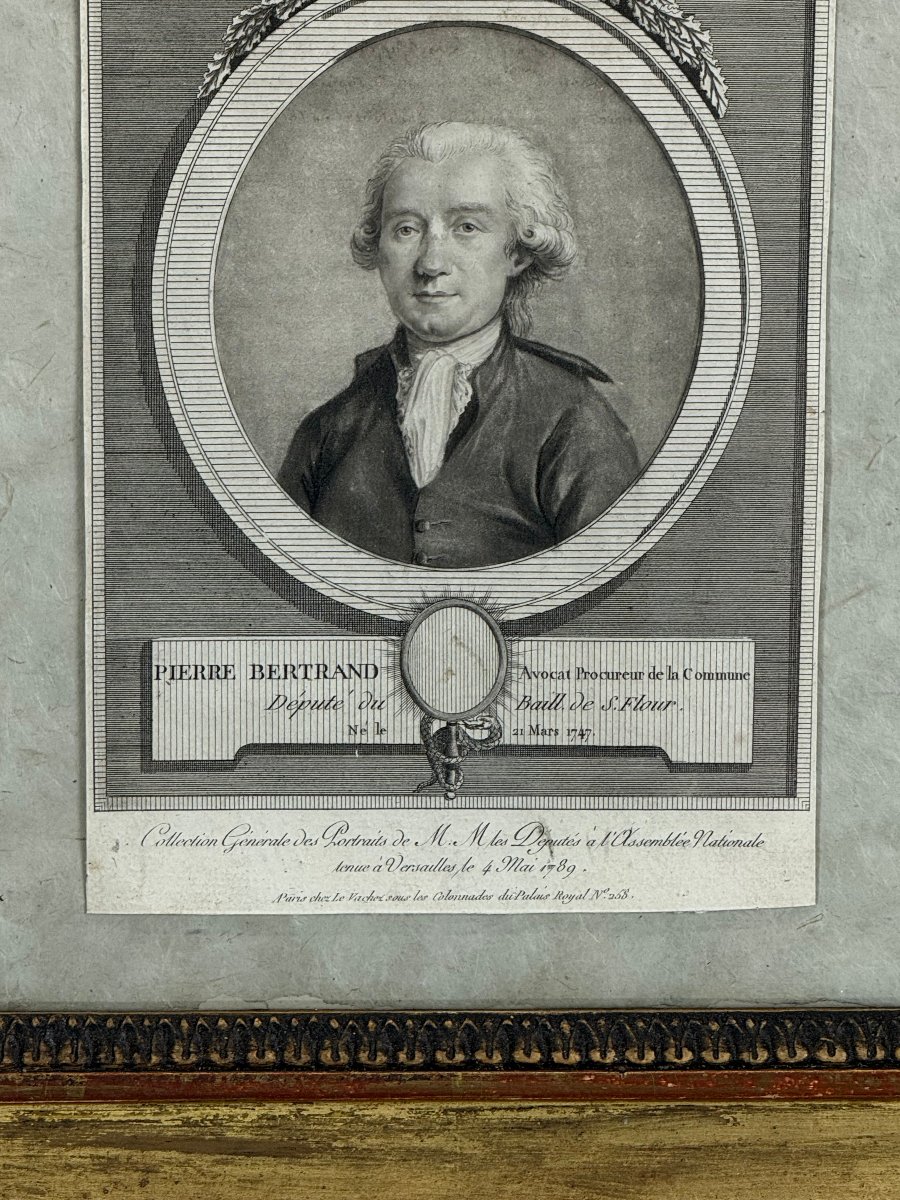 Painting From An 18th-century Portrait Collection Of Deputies At Versailles In 1789-photo-1