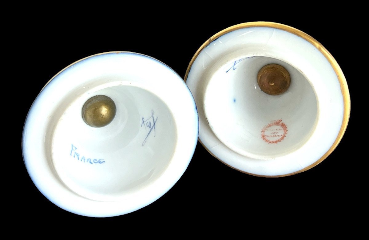 Large Pair Of Sèvres Porcelain Vases -photo-6