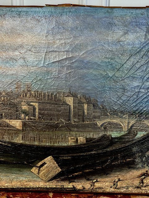 Painting / Oil From The 18th Century French School -photo-3