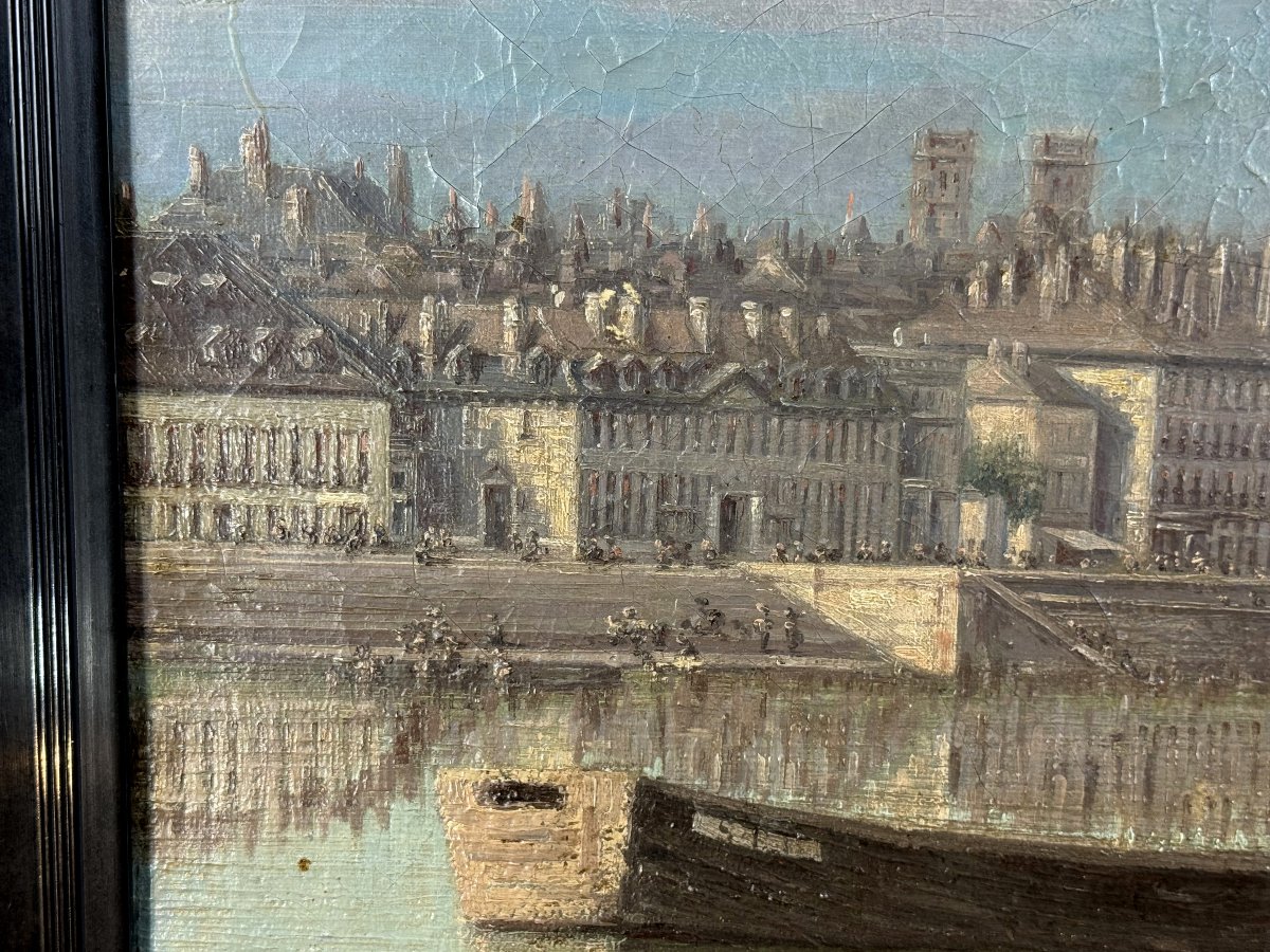 Painting / Oil From The 18th Century French School -photo-6