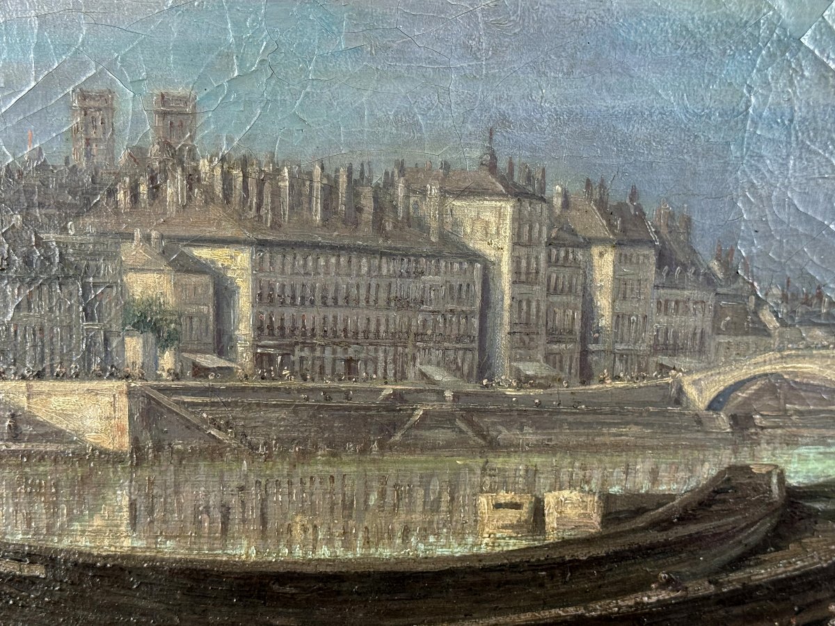 Painting / Oil From The 18th Century French School -photo-7