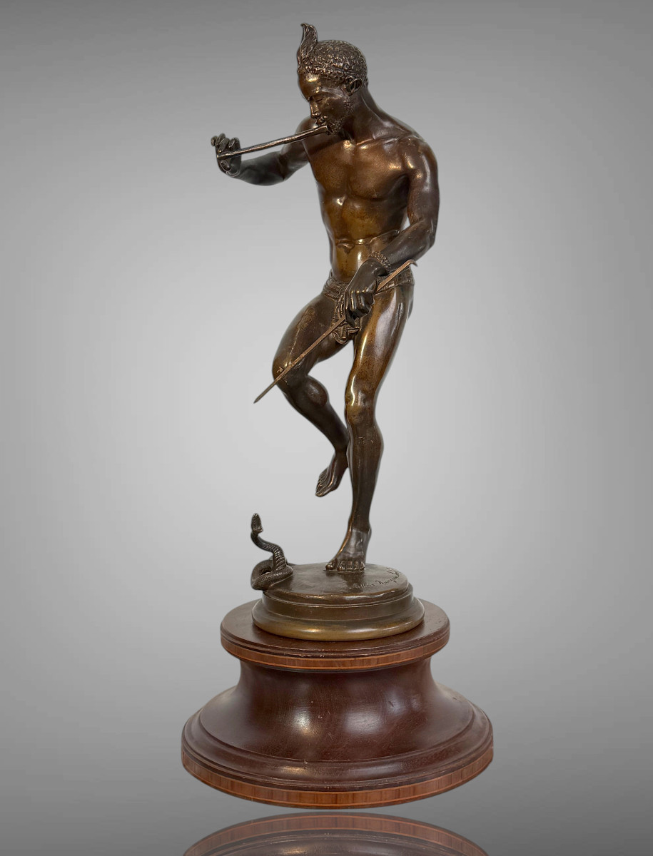 Bronze Sculpture By Charles - Arthur Bourgeois 