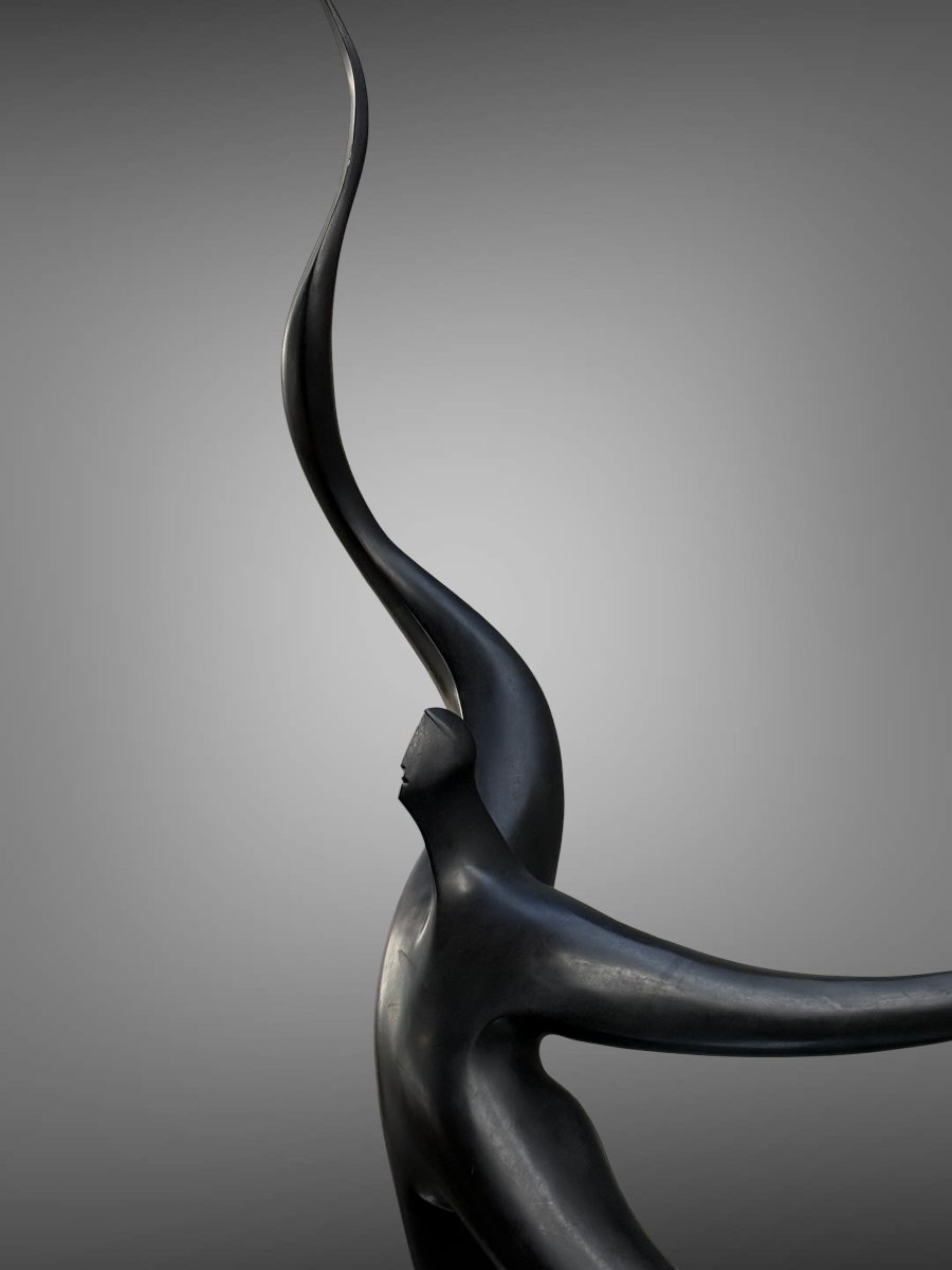 Very Large Bronze Sculpture By -photo-7