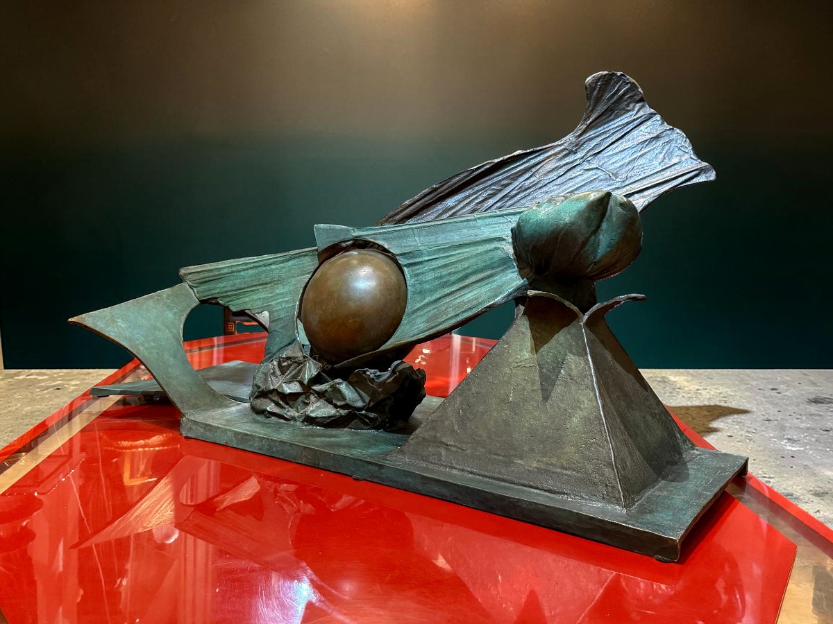 JEAN IPOUSTÉGUY (1920-2006) Importante sculpture en bronze Épreuve unique 1/1 –-photo-2