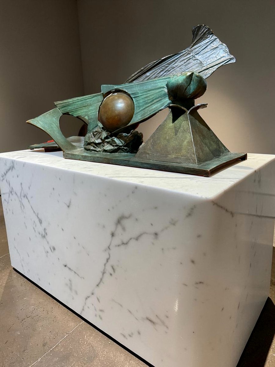 JEAN IPOUSTÉGUY (1920-2006) Importante sculpture en bronze Épreuve unique 1/1 –-photo-3