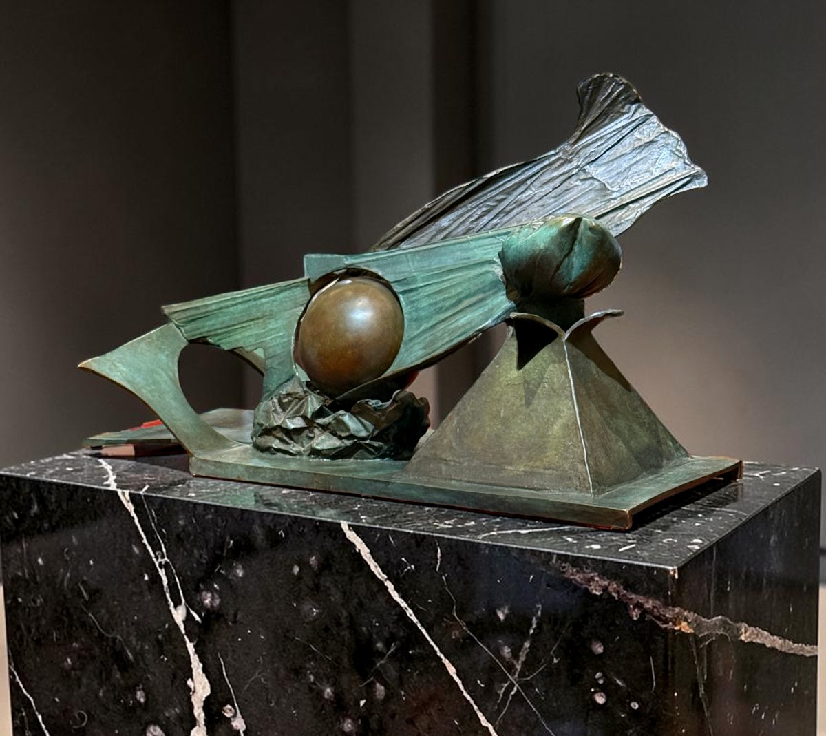 JEAN IPOUSTÉGUY (1920-2006) Importante sculpture en bronze Épreuve unique 1/1 –