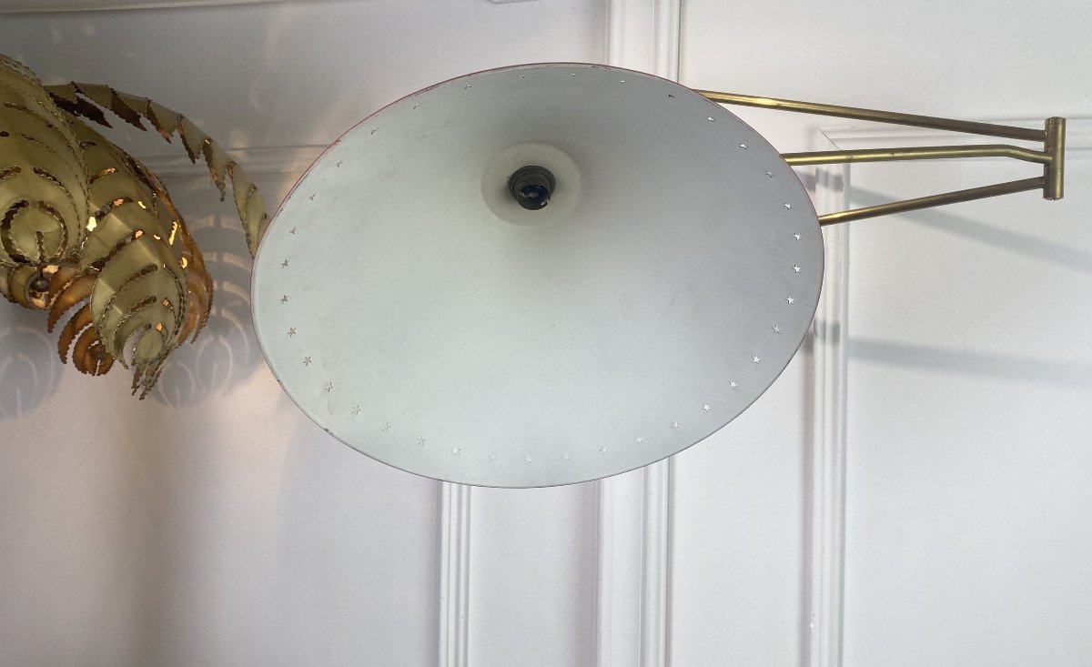 Vintage Adjustable Wall Lamp Editions Lunel By Robert Mathieu From The 50s-photo-5
