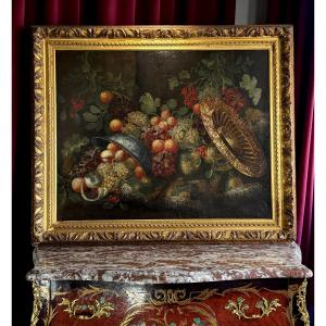 Painting/italian School Circa 1700 Follower Of Antonio Gianlisi "oil On Canvas"