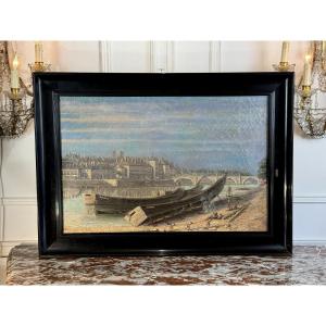 Painting / Oil From The 18th Century French School 