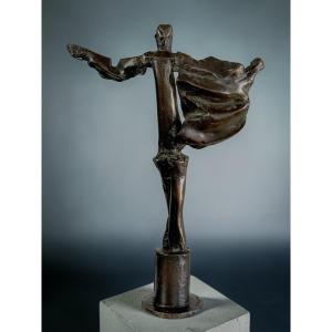 Bronze Sculpture By Claude Abeille (born In 1930) — Figure / Proof 3/8