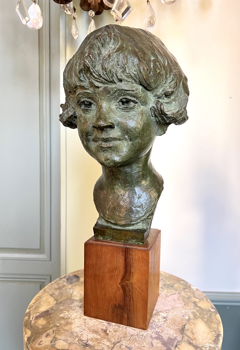 Portrait d’une jeune fille — Félix Benneteau-Desgrois-photo-2
