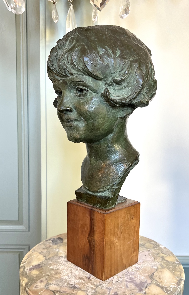 Portrait d’une jeune fille — Félix Benneteau-Desgrois-photo-4