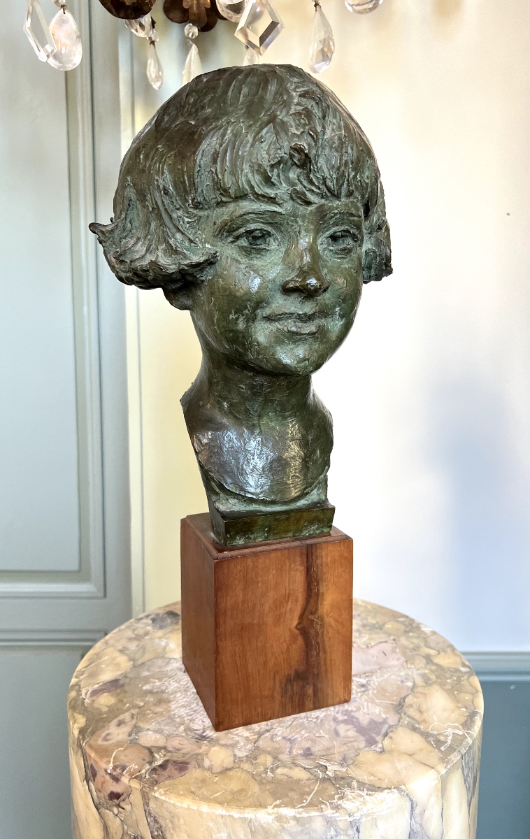 Portrait d’une jeune fille — Félix Benneteau-Desgrois-photo-6