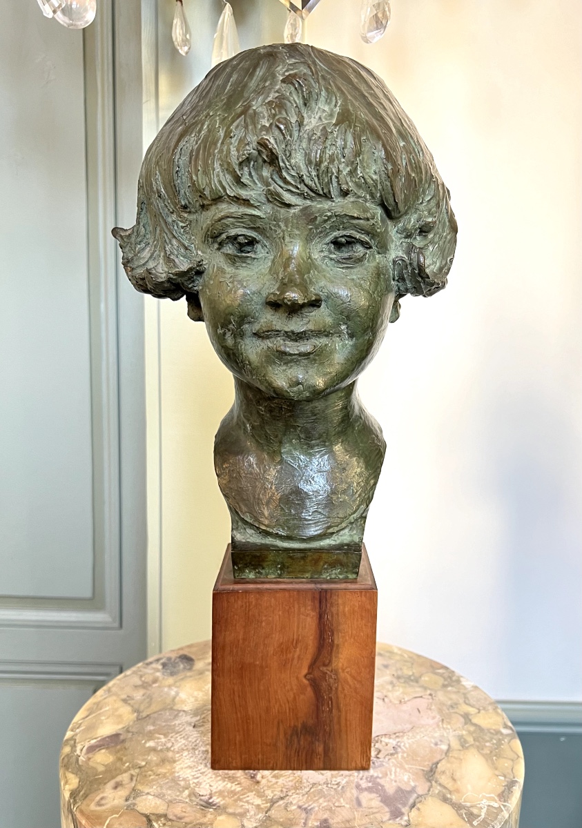 Portrait d’une jeune fille — Félix Benneteau-Desgrois