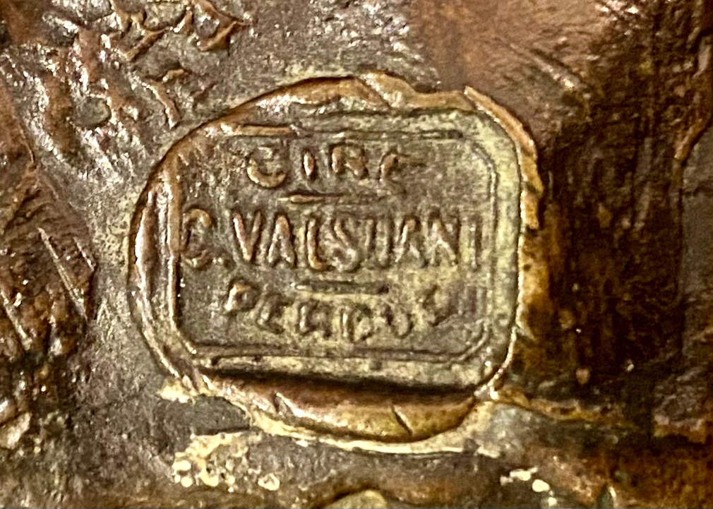 Albéric Collin, Young African Baby Elephant Running, Ca. 1920. Bronze Animalier-photo-4