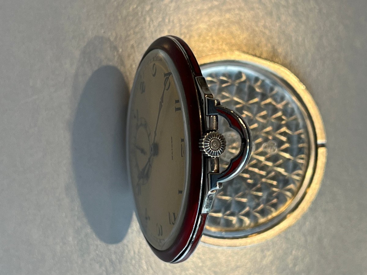 Montre de gousset"  ZENITH " en laque vers 1925-photo-2