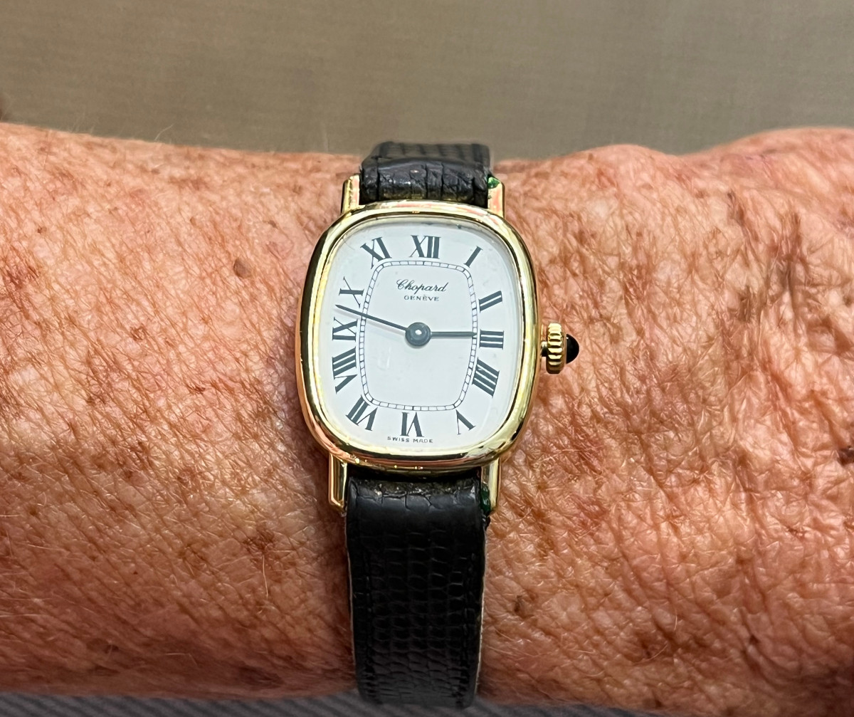 Montre CHOPARD pour dame en or,XXè