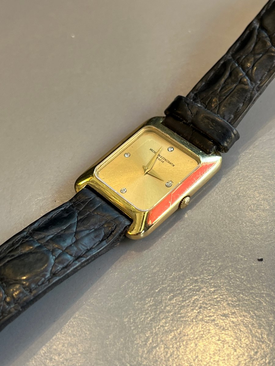 Gold Watch "vacheron Constantin." 20th Century-photo-1